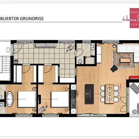 Διαμέρισμα Chalethaus-chiemsee - Luxus 120qm Panorama-chaletwohnung Am Chiemsee - Neubau *